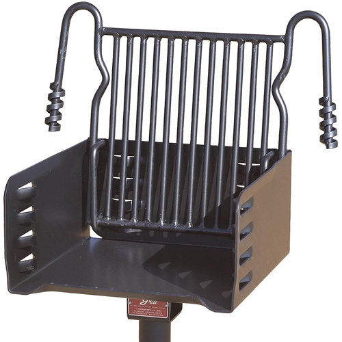 Pilot Rock 16"" BuiltIn Charcoal Grill & Reviews Wayfair